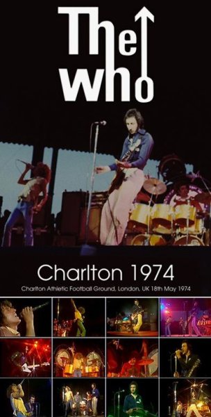 Photo1: THE WHO - CHARLTON 1974 DVDR (1)