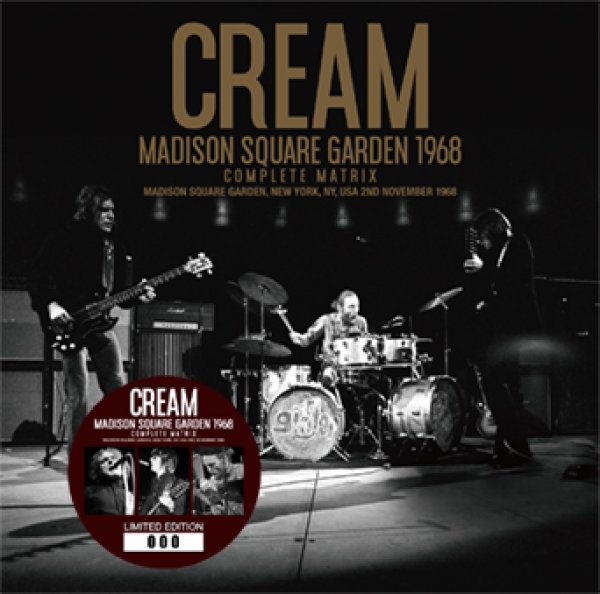 Photo1: CREAM - MADISON SQUARE GARDEN 1968: COMPLETE MATRIX 2CD [Beano-280] (1)