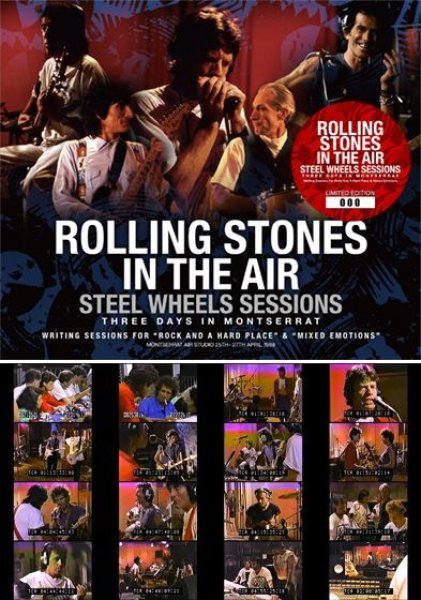 Photo1: THE ROLLING STONES - IN THE AIR: STEEL WHEELS SESSIONS 2CD + 2DVD *100 sets only  "THREE DAYS IN MONTSERRAT" ★★★STOCK ITEM / OUT OF PRINT / VERY RARE★★★ (1)