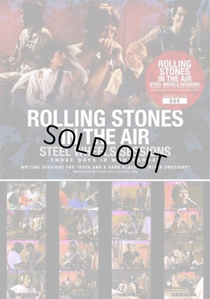 Photo1: THE ROLLING STONES - IN THE AIR: STEEL WHEELS SESSIONS 2CD + 2DVD *100 sets only  "THREE DAYS IN MONTSERRAT" ★★★STOCK ITEM / OUT OF PRINT / VERY RARE★★★ (1)