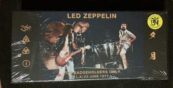 Photo1: LED ZEPPELIN - FOR BADGEHOLDERS ONLY/ YUZUKI 9CD BOX  [TARANTURA] ★★★LAST ONE / STOCK ITEM / OUT OF PRINT / VERY RARE★★★ (1)