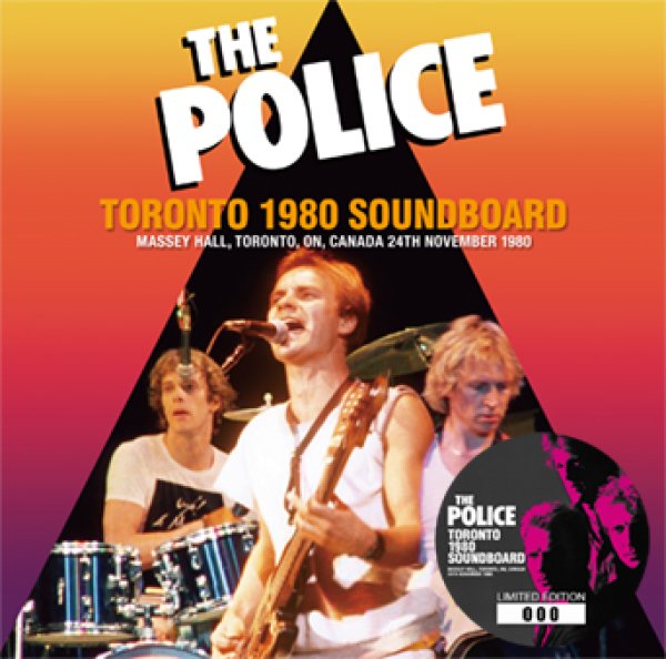 Photo1: THE POLICE - TORONTO 1980 SOUNDBOARD 2CD [Wardour-595] (1)