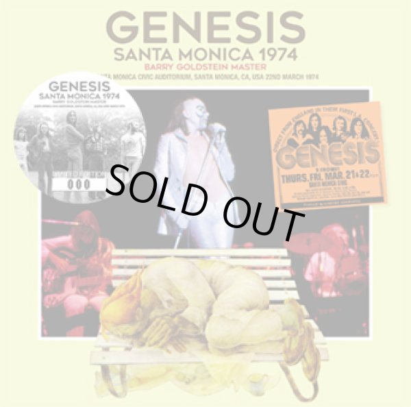 Photo1: GENESIS - SANTA MONICA 1974 Barry Goldstein Master CD [Virtuoso 515] ★★★STOCK ITEM / OUT OF PRINT / HOT SPRING SALE★★★ (1)