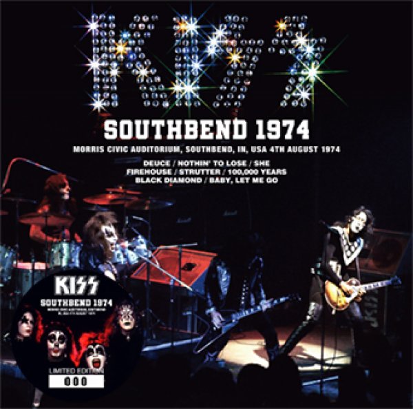 Photo1: KISS - SOUTHBEND 1974 CD [ZODIAC 656] (1)