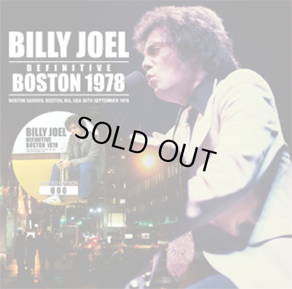 Photo1: BILLY JOEL - DEFINITIVE BOSTON 1978 2CD [ZION-275] ★★★STOCK ITEM / OUT OF PRINT / HOT SPRING SALE★★★  (1)