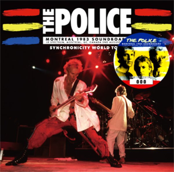 Photo1: THE POLICE - MONTREAL 1983 SOUNDBOARD CD [Wardour-596] (1)