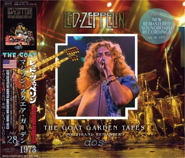 Photo1: LED ZEPPELIN - 1973 THE GOAT GARDEN TAPES dos 3CD [WENDY] (1)