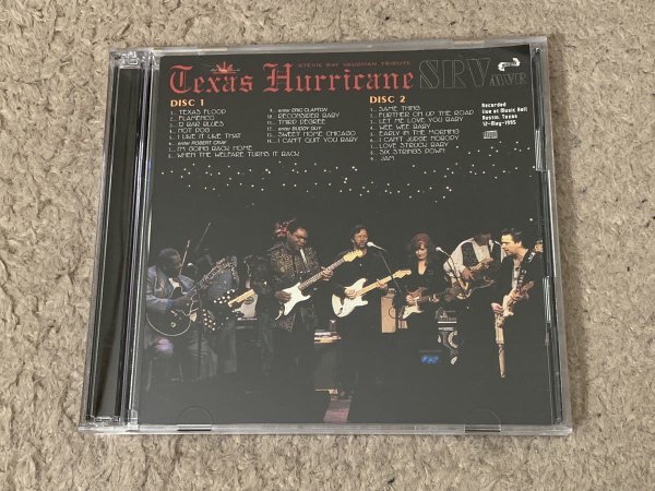 Photo1: ERIC CLAPTON STEVE RAY VAUGHAN TRIBUTE - TEXAS HURRICANE 2CD LIMITED EDITION [MID VALLEY VALLEY] ★★★STOCK ITEM / OUT OF PRINT★★★ (1)