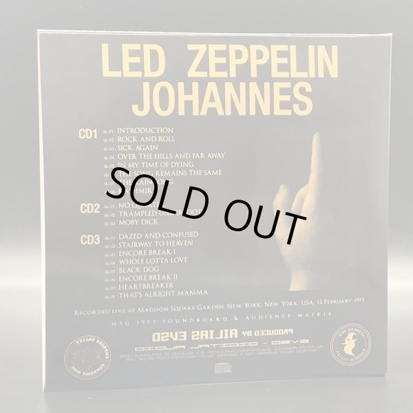 Photo3: LED ZEPPELIN - JOHANNES 3CD PRO USE ONLY VERY RARE [EMPRESS VALLEY ALIAS] ★★★STOCK ITEM / OUT OF PRINT / SPECIAL PRICE★★★★★★ (3)