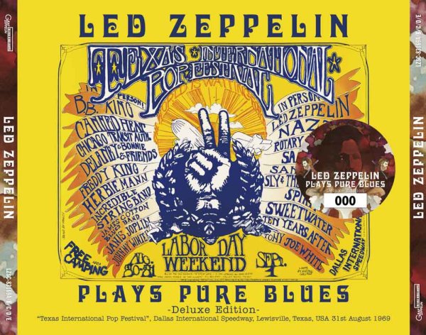 Photo1: LED ZEPPELIN - PLAYS PURE BLUES Deluxe Edition 5CD [GRAF ZEPPELIN] (1)