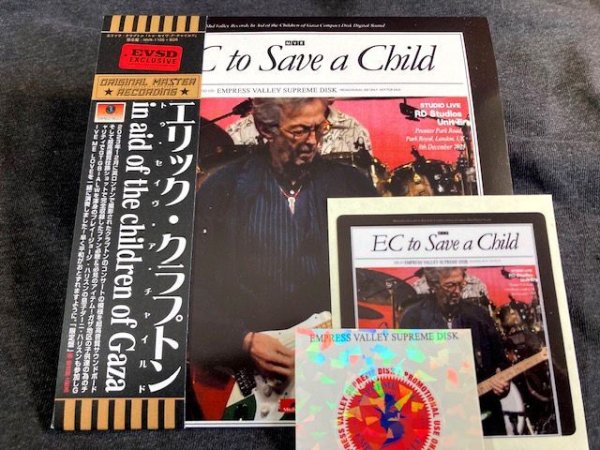 Photo1: ERIC CLAPTON - TO SAVE A CHILD CD + BONUS BLU RAY R BDR [EMPRESS VALLEY / MID VALLEY]  ★★★STOCK ITEM / SPECIAL PRICE★★★ (1)