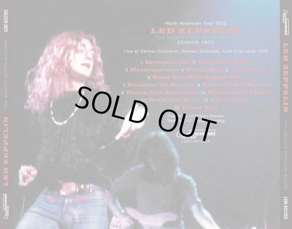 Photo2: LED ZEPPELIN - THE MIGHTY ZEPPELIN ROARS: DENVER 1972 CD PROMOTIONAL AVAILABLE ONLY IN JAPAN [GRAF ZEPPELIN] ★★★STOCK ITEM★★★ (2)