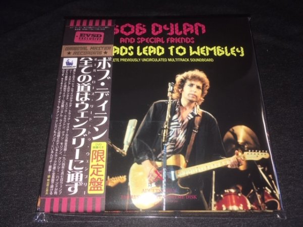 Photo1: BOB DYLAN W/ MICK TAYLOR AND SPECIAL FRIENDS  – ALL THE ROADS LEAD TO WEMBLEY 2CD + DVD W/ ERIC CLAPTON  [EMPRESS VALLEY]  ★★★STOCK ITEM / OUT OF PRINT / SPECIAL PRICE  ★★★ (1)