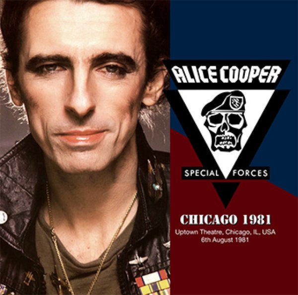 Photo1: ALICE COOPER - CHICAGO 1981 CDR [Shades 1009] (1)