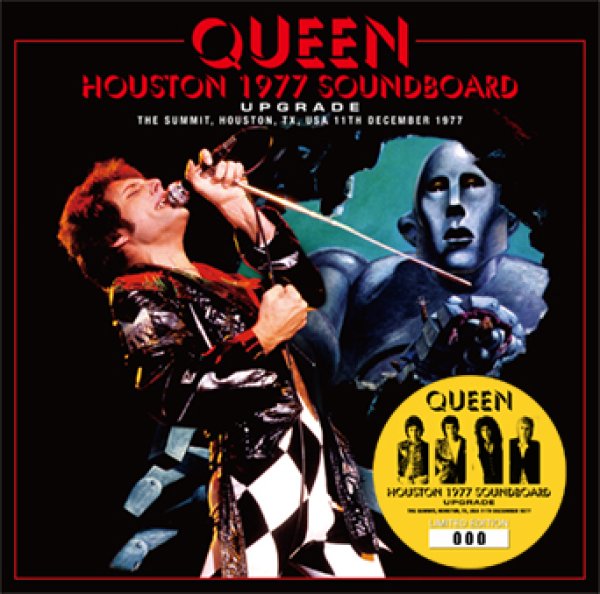 Photo1: QUEEN - HOUSTON 1977 SOUNDBOARD: UPGRADE 2CD [Wardour-604] (1)