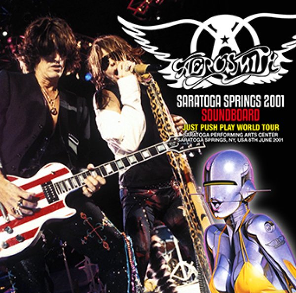 Photo1: AEROSMITH - SARATOGA SPRINGS 2001 SOUNDBOARD 2CDR [Shades 1545] (1)