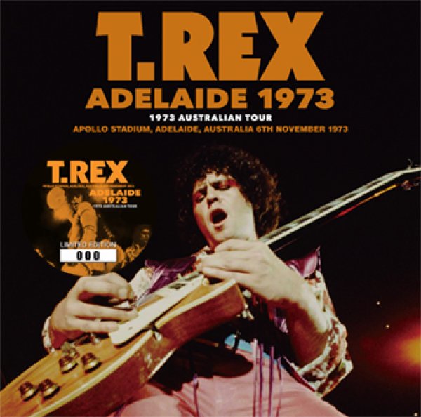 Photo1: T. REX - ADELAIDE 1973 CD [Wardour-606] (1)