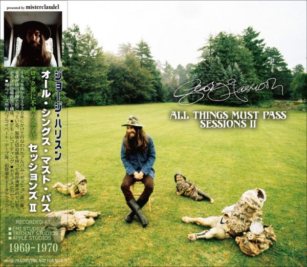 Photo1: GEORGE HARRISON - ALL THINGS MUST PASS SESSIONS II 3CD [MISTERCLAUDEL] (1)