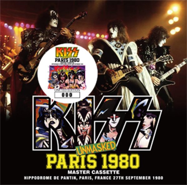 Photo1: KISS - PARIS 1980 MASTER CASSETTE 2CD [ZODIAC 659]  (1)