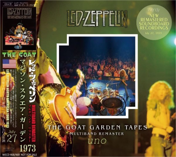 Photo1: LED ZEPPELIN - 1973 THE GOAT GARDEN TAPES uno 2CD [WENDY] (1)