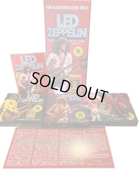 Photo1: LED ZEPPELIN - FOR BADGEHOLDERS ONLY / SPECIAL EDITION 9CD BOX  [TARANTURA] ★★★STOCK ITEM / OUT OF PRINT / MEGA RARE★★★ (1)