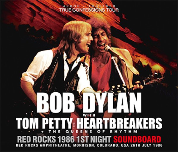 Photo1: BOB DYLAN WITH TOM PETTY & THE HEARTBREAKERS - RED ROCKS 1986 1ST NIGHT SOUNDBOARD 3CD [ZION-224] (1)