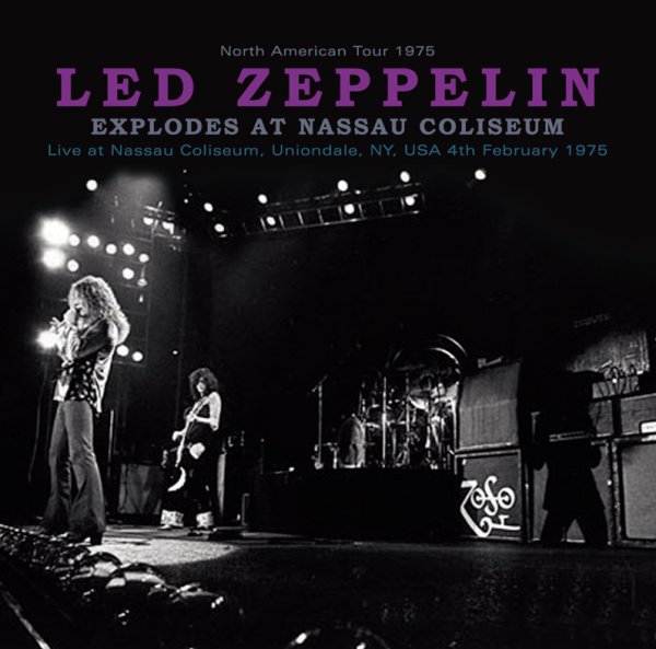 Photo1: LED ZEPPELIN - EXPLODES AT NASSAU COLISEUM PROMOTIONAL JAPAN ONLY CD [GRAF ZEPPELIN] ★★★STOCK ITEM★★★ (1)