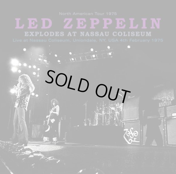 Photo1: LED ZEPPELIN - EXPLODES AT NASSAU COLISEUM PROMOTIONAL JAPAN ONLY CD [GRAF ZEPPELIN] ★★★STOCK ITEM★★★ (1)