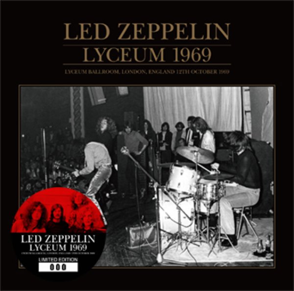 Photo1: LED ZEPPELIN - LYCEUM 1969 CD (1)