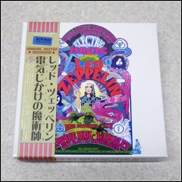 Photo1: LED ZEPPELIN - ELECTRIC MAGIC WEMBLEY EMPIRE POOL 3CD BOX SET RARE [EMPRESS VALLEY] ★★★STOCK ITEM / OUT OF PRINT / VERY RARE★★★ (1)