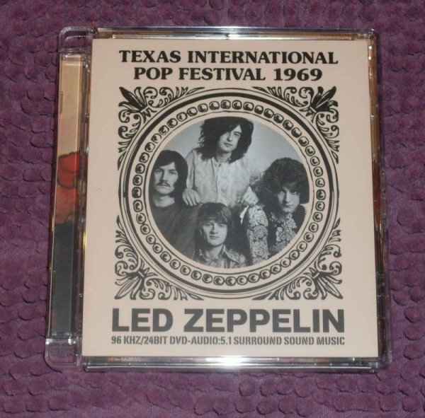 Photo1: LED ZEPPELIN - TEXAS INTERNATIONAL POP FESTIVAL 1969 CD + DVD AUDIO [EMPRESS VALLEY] ★★★STOCK ITEM / OUT OF PRINT ★★★ (1)