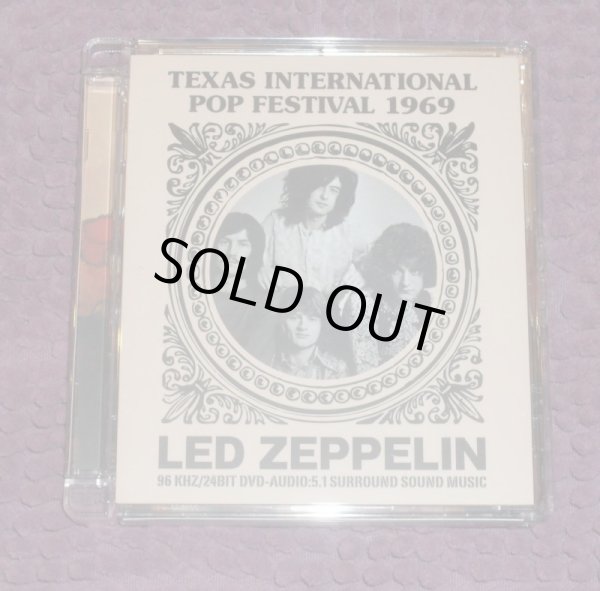 Photo1: LED ZEPPELIN - TEXAS INTERNATIONAL POP FESTIVAL 1969 CD + DVD AUDIO [EMPRESS VALLEY] ★★★STOCK ITEM / OUT OF PRINT ★★★ (1)
