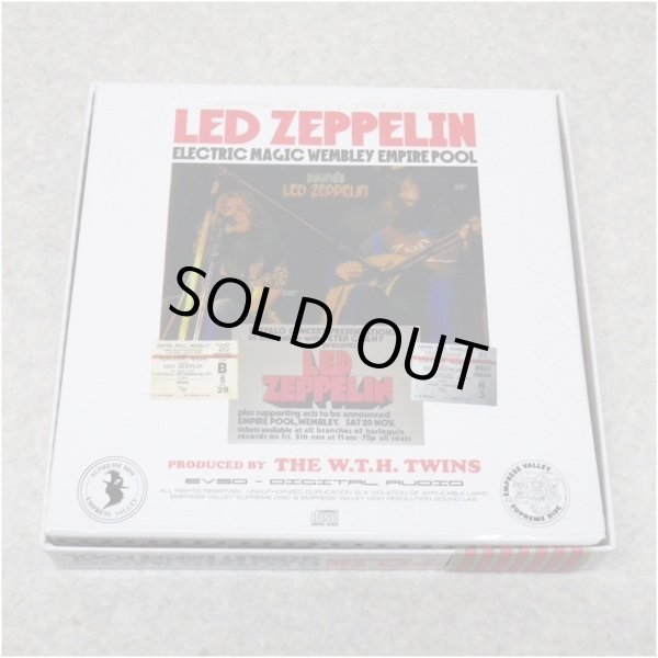 Photo2: LED ZEPPELIN - ELECTRIC MAGIC WEMBLEY EMPIRE POOL 3CD BOX SET RARE [EMPRESS VALLEY] ★★★STOCK ITEM / OUT OF PRINT / VERY RARE★★★ (2)