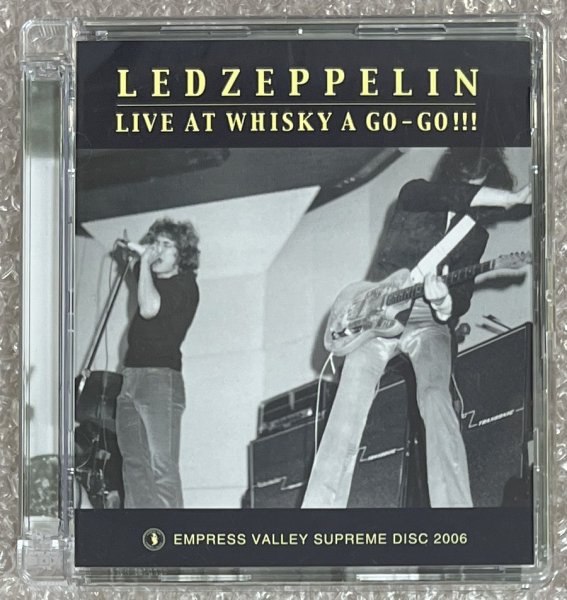 Photo1: LED ZEPPELIN - LIVE AT WHISKY A GO-GO!!! CD + DVD-AUDIO [EMPRESS VALLEY ]★★★STOCK ITEM / OUT OF PRINT★★★ (1)