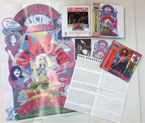 Photo6: LED ZEPPELIN - ELECTRIC MAGIC WEMBLEY EMPIRE POOL 3CD BOX SET RARE [EMPRESS VALLEY] ★★★STOCK ITEM / OUT OF PRINT / VERY RARE★★★ (6)