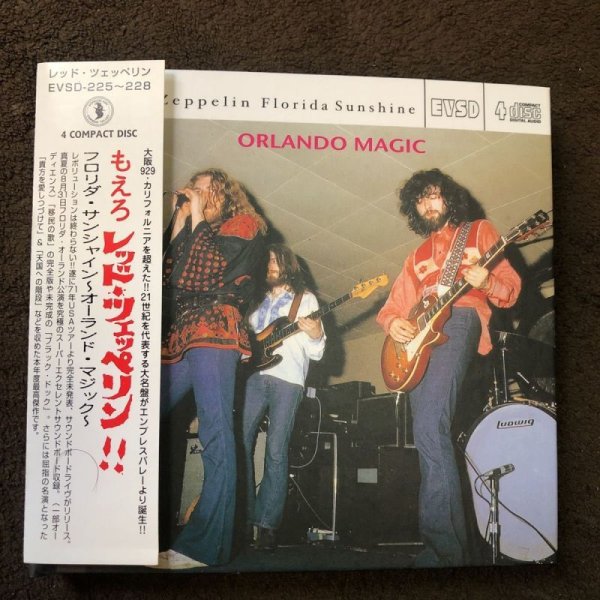 Photo1: LED ZEPPELIN - FLORIDA SUNSHINE - ORLANDO MAGIC 4CD 1st EDITION [EMPRESS VALLEY] ★★★STOCK ITEM / OUT OF PRINT / MEGA RARE ★★★ (1)