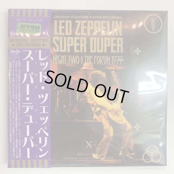 Photo1: LED ZEPPELIN - SUPER DUPER 3CD [EMPRESS VALLEY] ★★★STOCK ITEM / MUST HAVE★★★ (1)
