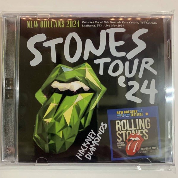 Photo1: THE ROLLING STONES - NEW ORLEANS 2024 2CD [EMPRESS VALLEY] (1)