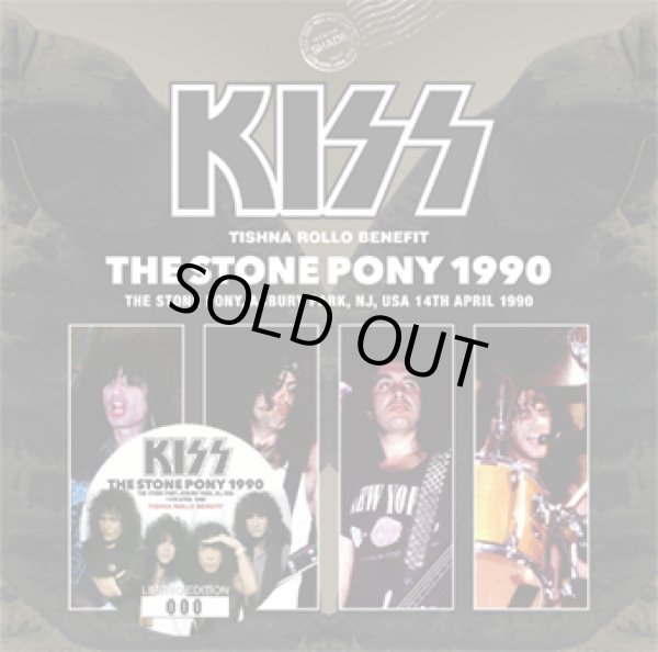 Photo1: KISS - THE STONE PONY 1990 CD UPGRADE plus Bonus DVDR "THE STONE PONY 1990: THE VIDEO" [ZODIAC 665] ★★★STOCK ITEM / HOT WINTER SALE★★★ (1)