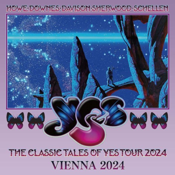 Photo1: YES - CLASSIC TALES OF YES TOUR 2024 VIENNA 2CD [SHAKUNTALA]  (1)