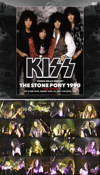 Photo3: KISS - THE STONE PONY 1990 CD UPGRADE plus Bonus DVDR "THE STONE PONY 1990: THE VIDEO" [ZODIAC 665] (3)