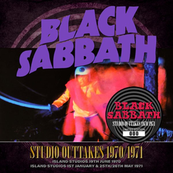 Photo1: BLACK SABBATH - STUDIO OUTTAKES 1970/1971 2CD [ZODIAC 667] (1)