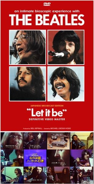 Photo1: THE BEATLES - LET IT BE JAPANESE BROADCAST EDITION: DEFINITIVE VIDEO MASTER DVDR (1)