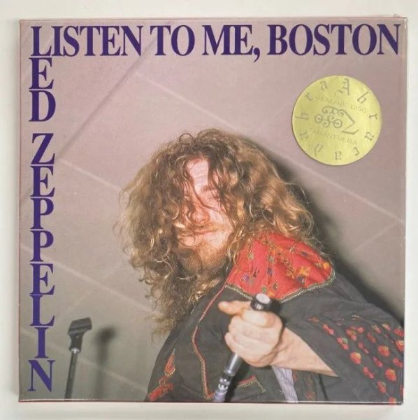 Photo1:  LED ZEPPELIN - LISTEN TO ME, BOSTON 2CD [TARANTURA] ★★★STOCK ITEM / OUT OF PRINT / VERY RARE / MUST HAVE★★★  (1)