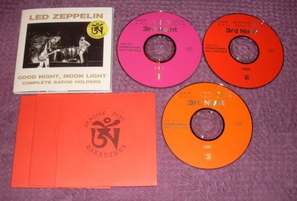 Photo5: LED ZEPPELIN - GOOD NIGHT MOON LIGHT 3CD [TARANTURA] ★★★STOCK ITEM / OUT OF PRINT / VERY RARE★★★ (5)