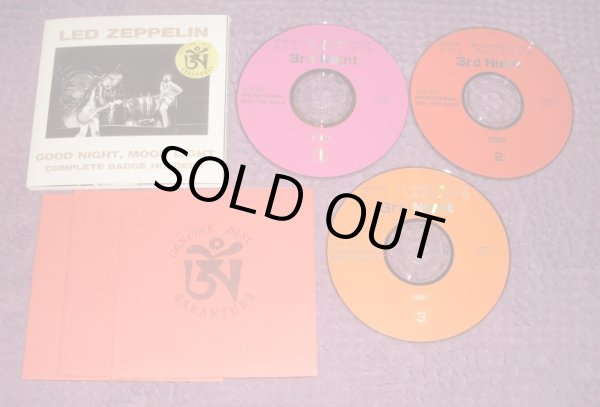 Photo5: LED ZEPPELIN - GOOD NIGHT MOON LIGHT 3CD [TARANTURA] ★★★STOCK ITEM / OUT OF PRINT / VERY RARE★★★ (5)
