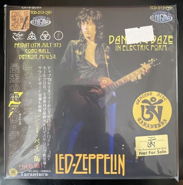 Photo1: LED ZEPPELIN - THE LAST DANCING DAZE IN ELECTRIC FORM 4CD PROMO PAGE EDITION  [TARANTURA] ★★★STOCK ITEM / PROMOTIONAL / OUT OF PRINT / VERY RARE★★★ (1)