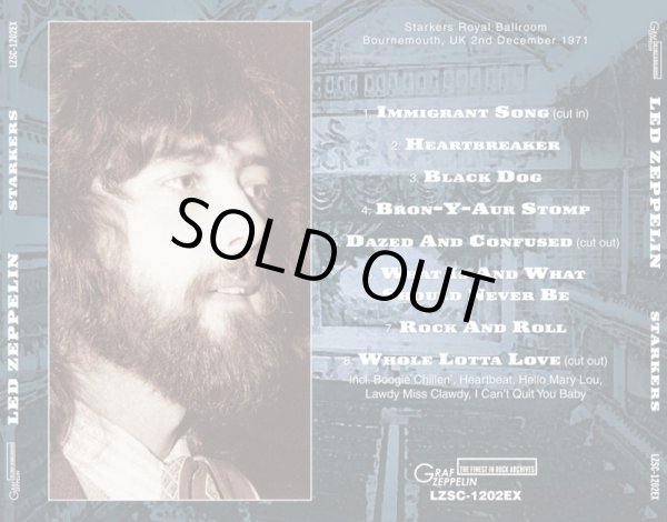 Photo2: LED ZEPPELIN - STARKERS CD PROMOTIONAL JAPAN ONLY [GRAF ZEPPELIN] ★★★STOCK ITEM★★★ (2)