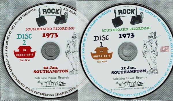 Photo3: LED ZEPPELIN - LIVE AT CLIVE’S 2CD 100 Copies Only! [BOLESKINE / TARANTURA] ★★★STOCK ITEM / OUT OF PRINT / VERY RARE★★★ (3)