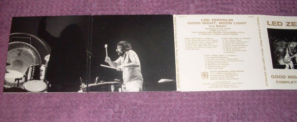 Photo3: LED ZEPPELIN - GOOD NIGHT MOON LIGHT 3CD [TARANTURA] ★★★STOCK ITEM / OUT OF PRINT / VERY RARE★★★ (3)